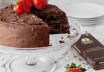 The Bigley Basics' Vegan, Gluten-Free, Double Chocolate Layered Cake