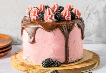 Chocolate Blackberry Cake from Ginger Snap’s Baking Affairs