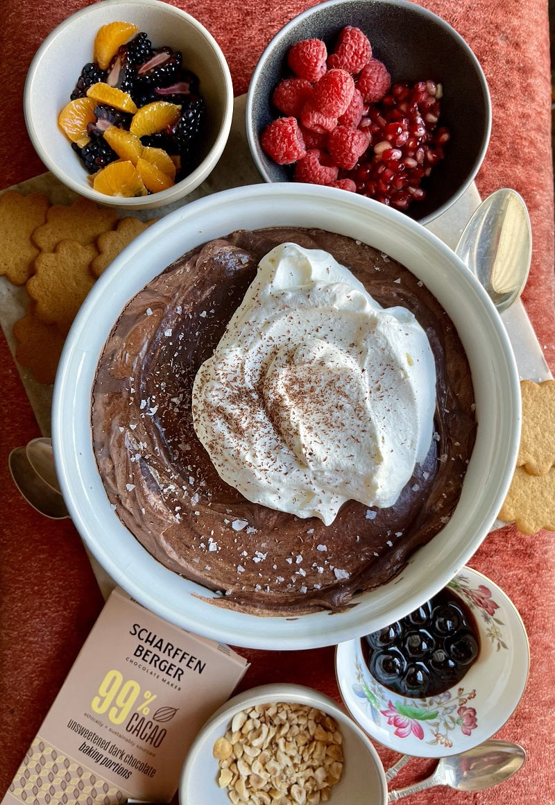 Caroline Schiff's Chocolate Mousse for a Crowd