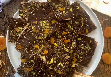 Tracey Ceurvels’ Passover Chocolate-Toffee Matzo Bark