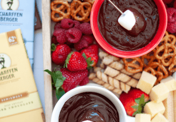 Our Love Language is Food's Valentine's Fondue Board
