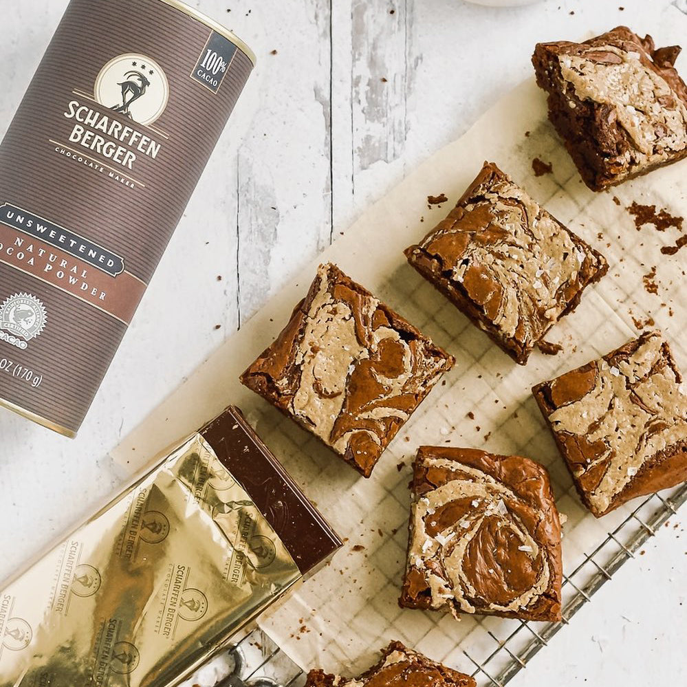 A Flavor Journal's Espresso Tahini Brownies