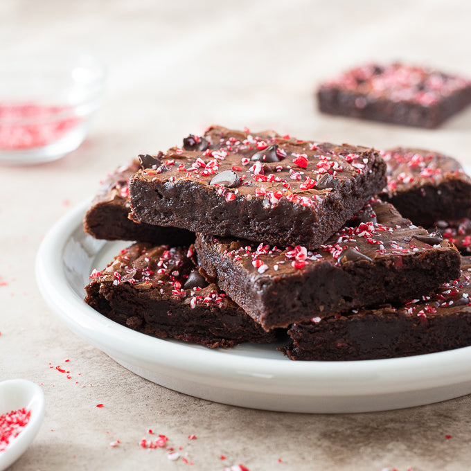 flavorthemoments' peppermint brownies