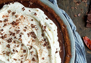 SCHARFFEN BERGER Chocolate Cream Pie with Cinnamon and Ancho Chile