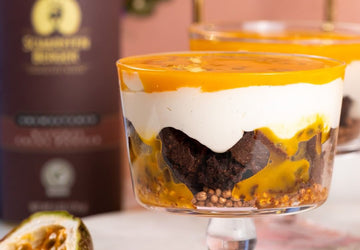 Andrea Loret De Mola's Passion Fruit Brownie Trifle