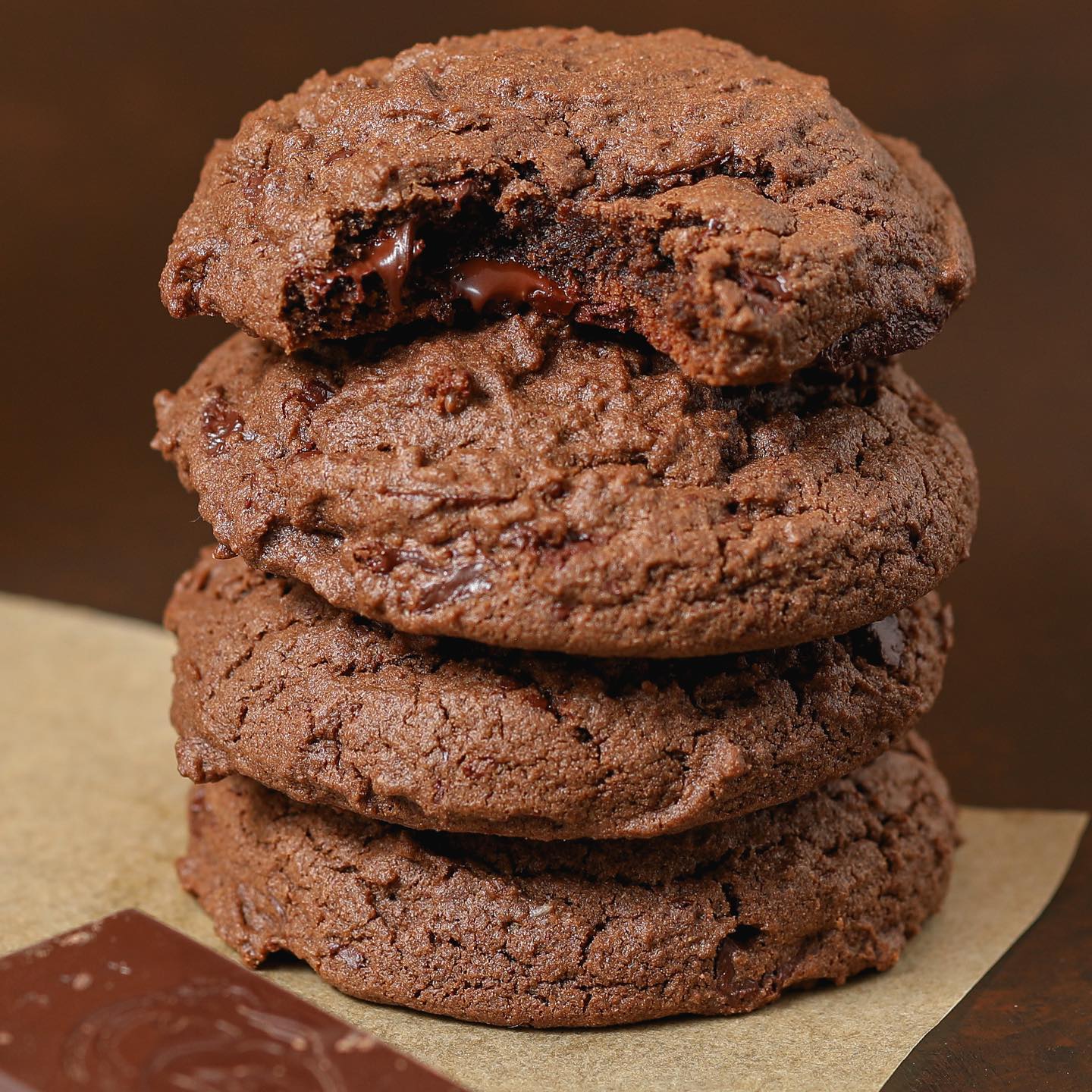 thesaltycooker Triple Chocolate Cookies