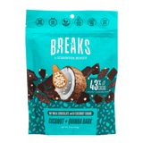 BREAKS - 43% Oat Milk Chocolate with Coconut Sugar + Coconut and Quinoa Bark