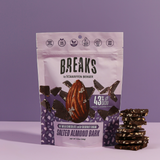 BREAKS - 43% Oat Milk Chocolate with Coconut Sugar + Salted Almond Bark