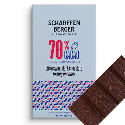70% Bittersweet Dark Chocolate Baking Portions